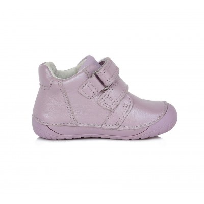 D.D. step barefoot dievčenská detská celokožená obuv 070-270 Mauve
